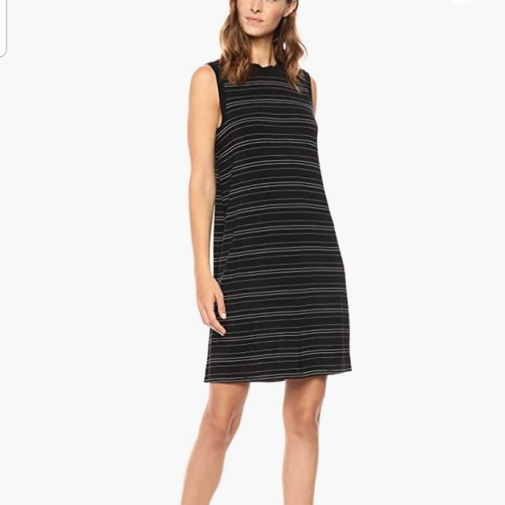 NWOT Daily Ritual mock neck midi dress